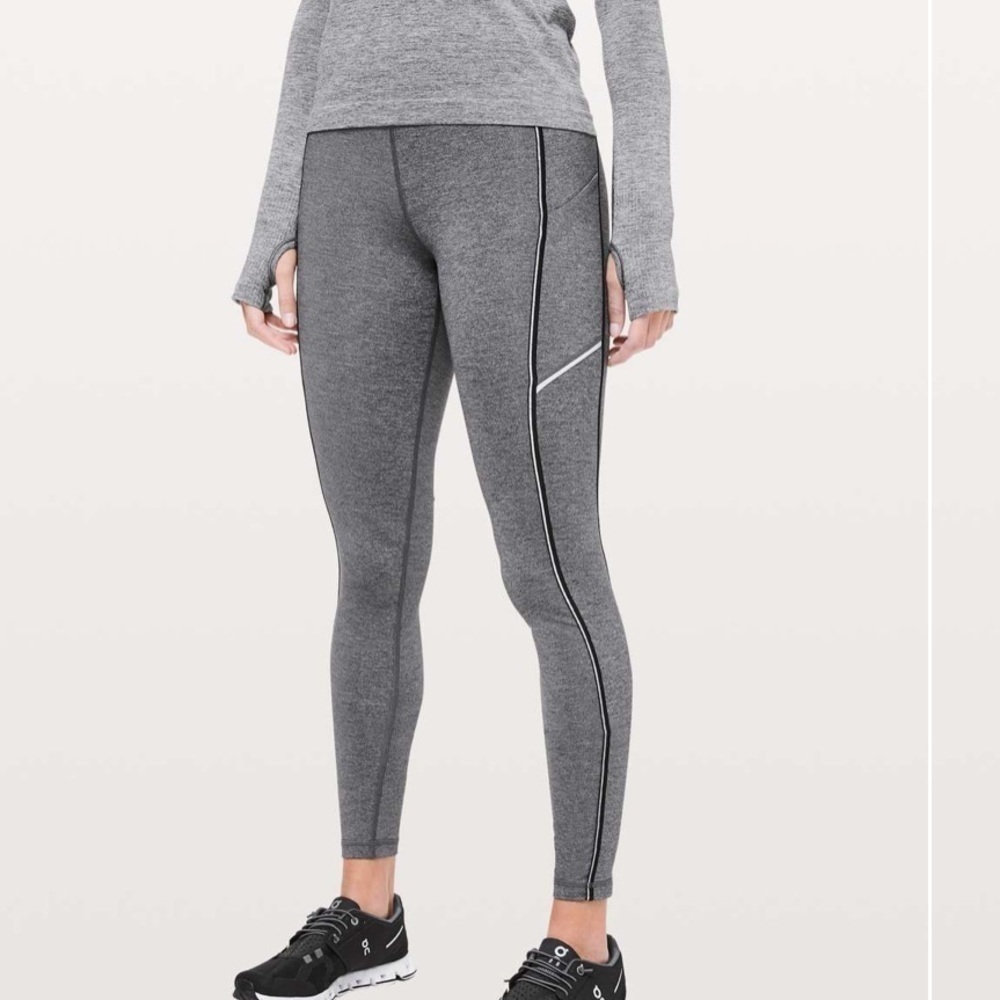 Lululemon Speed Up Tight Metallic Size 6